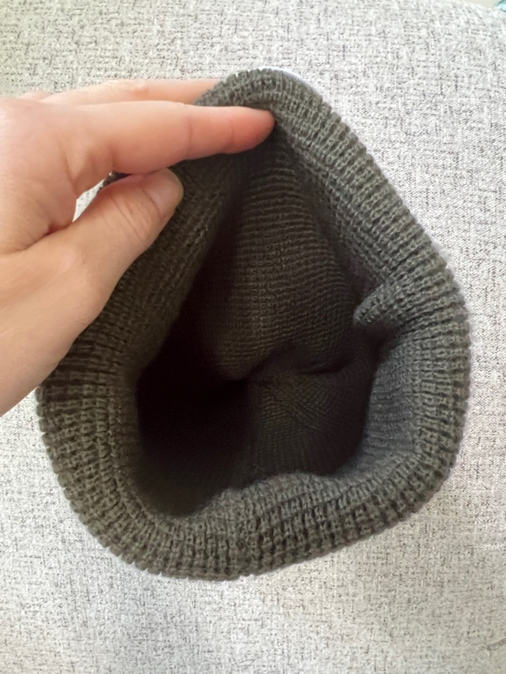 Vans Olive Knit Fold-Over Beanie - Picture 4 of 4